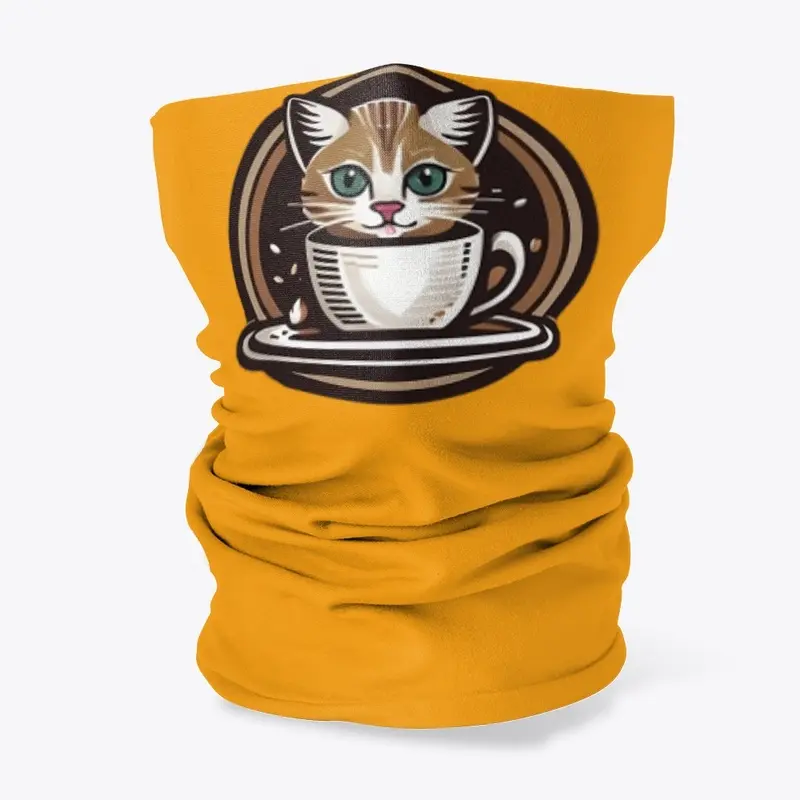 Cute Cat Tees for Caffeine-Lovers