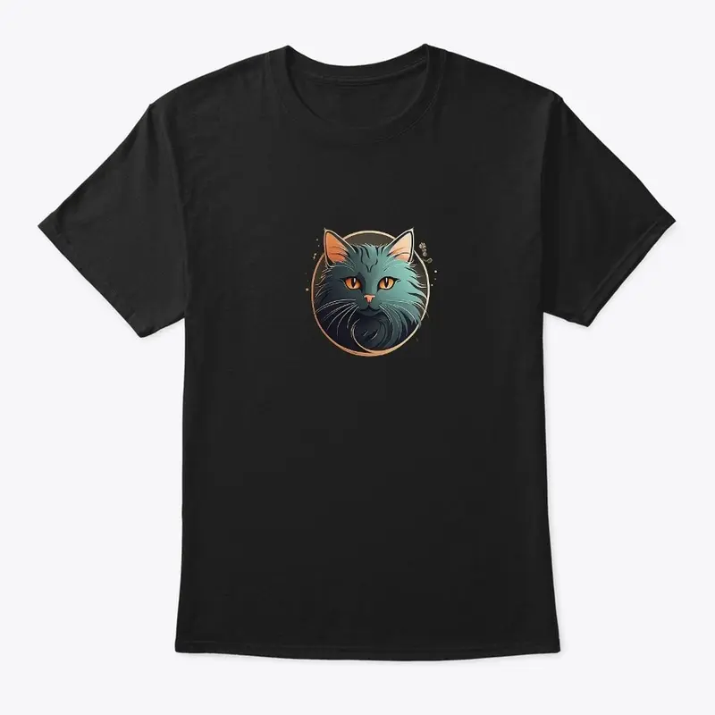 Whisker Whimsy Feline Fashion Tee