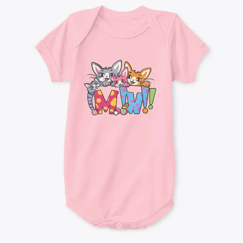 Playful Cat T-Shirt for Kids